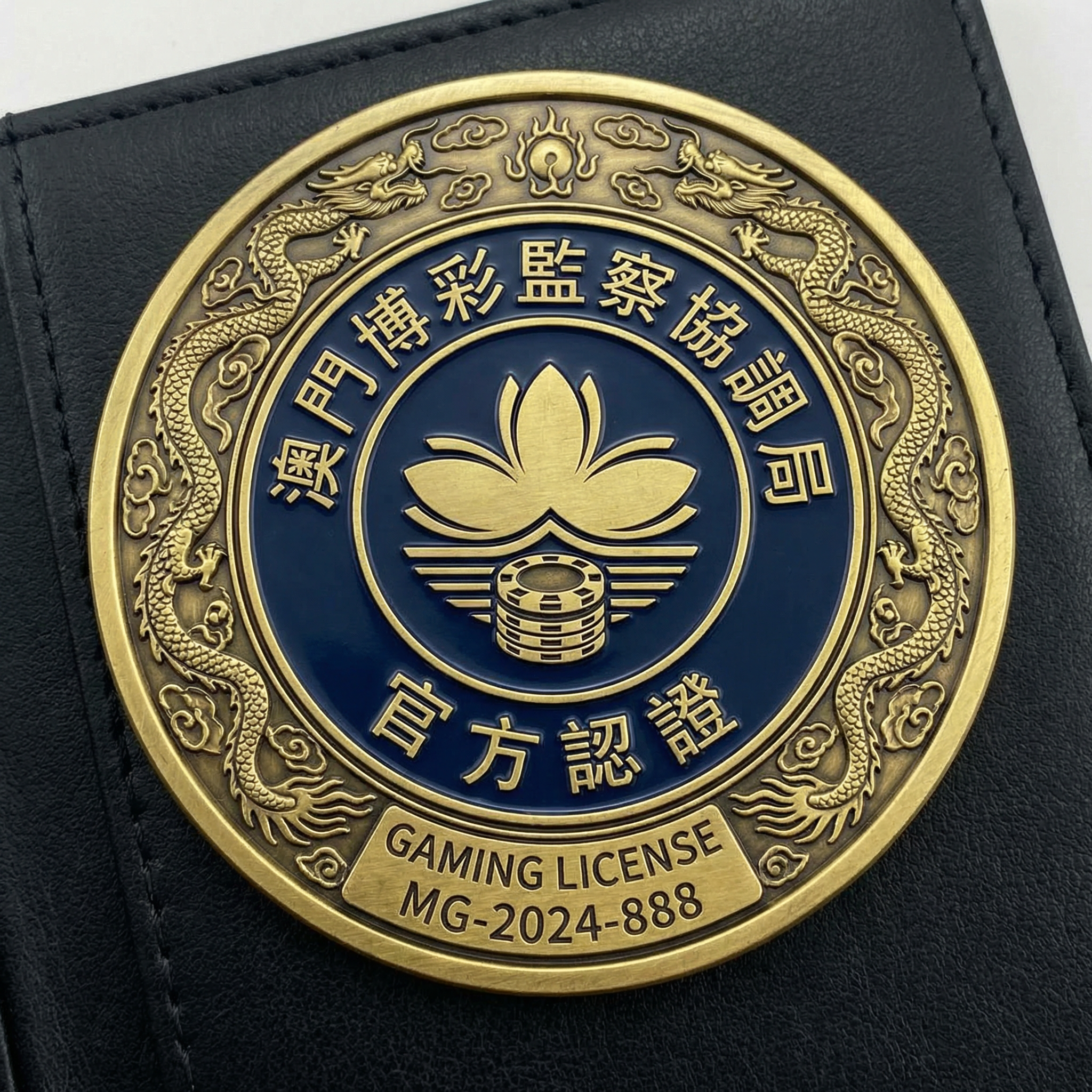 澳门博彩监察协调局牌照徽章